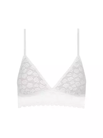 MEY | BH ohne Bügel  SAVAGE LACE paradise pink | weiss